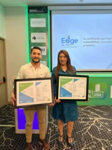Constructora Jiménez recibe Certificaciones de Sostenibilidad EDGE