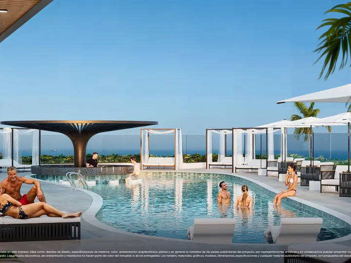 Piscina apartasuites – Porto Sabbia Suites, en Puerto Gaira, Santa Marta