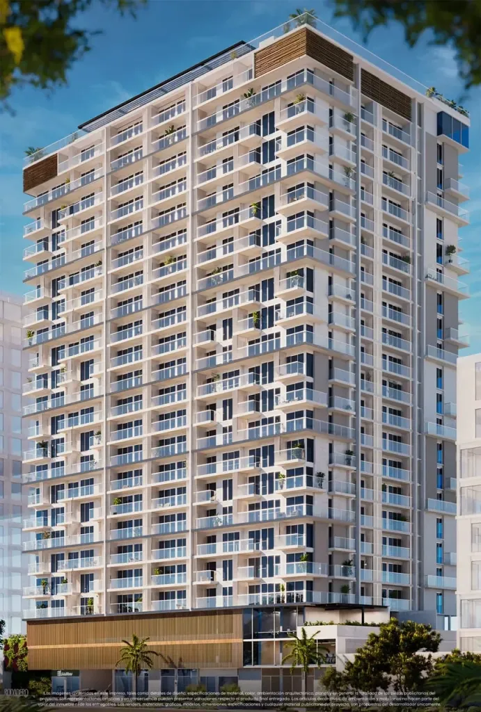 Main facade – Rodadero Living, in El Rodadero, Santa Marta