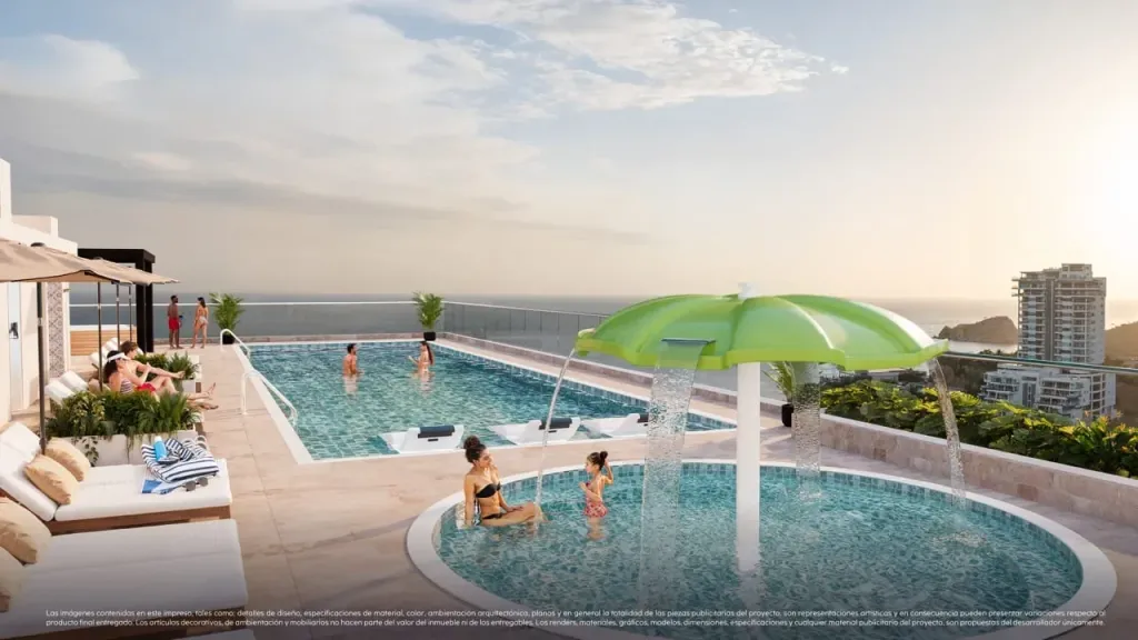 Rooftop children's pool – Rodadero Living, in El Rodadero, Santa Marta