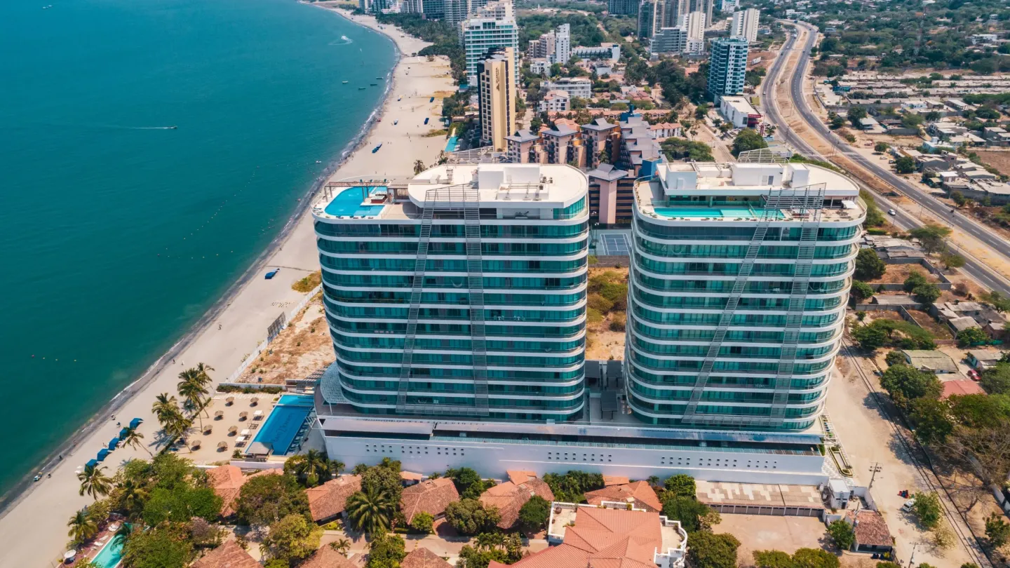 Two Towers, a project delivered by Constructora Jiménez in Bello Horizonte, Santa Marta