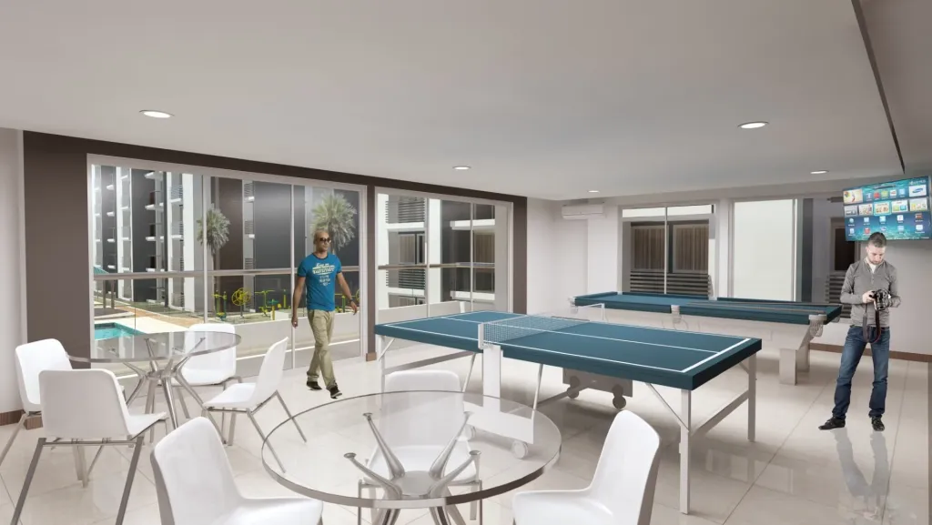 Clubhouse with ping-pong table – Venecia de la Sierra, Nueva Andrea Carolina area, Santa Marta
