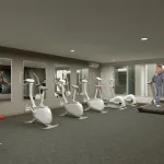 Indoor gym with cardio machines – Venecia de la Sierra, Nueva Andrea Carolina area, Santa Marta