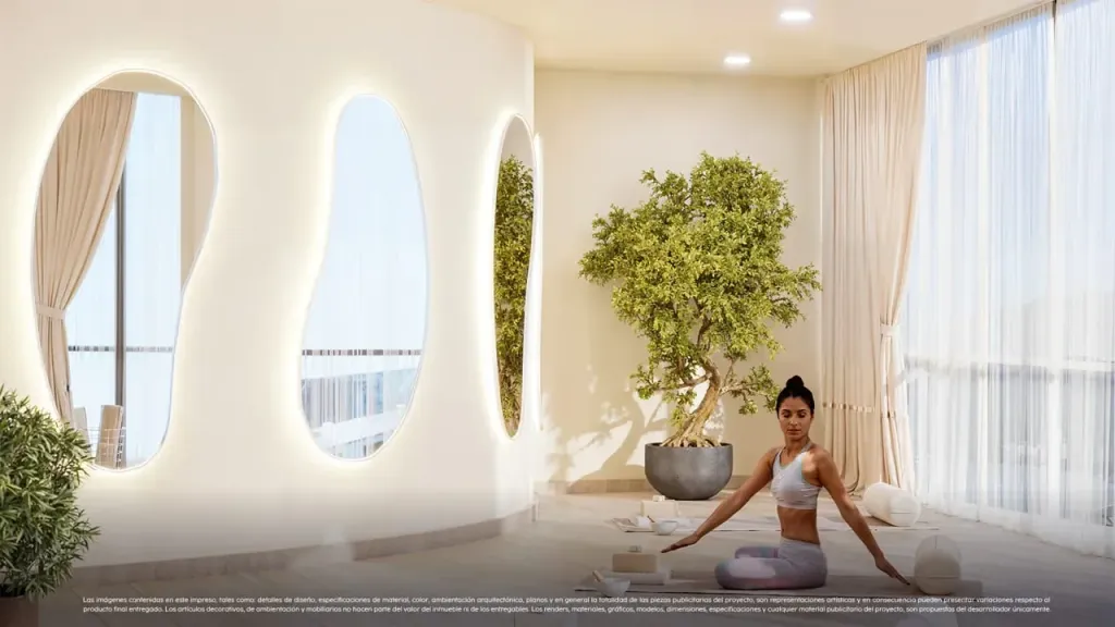 Yoga room – Porto Sabbia Residences, in Puerto Gaira, Santa Marta